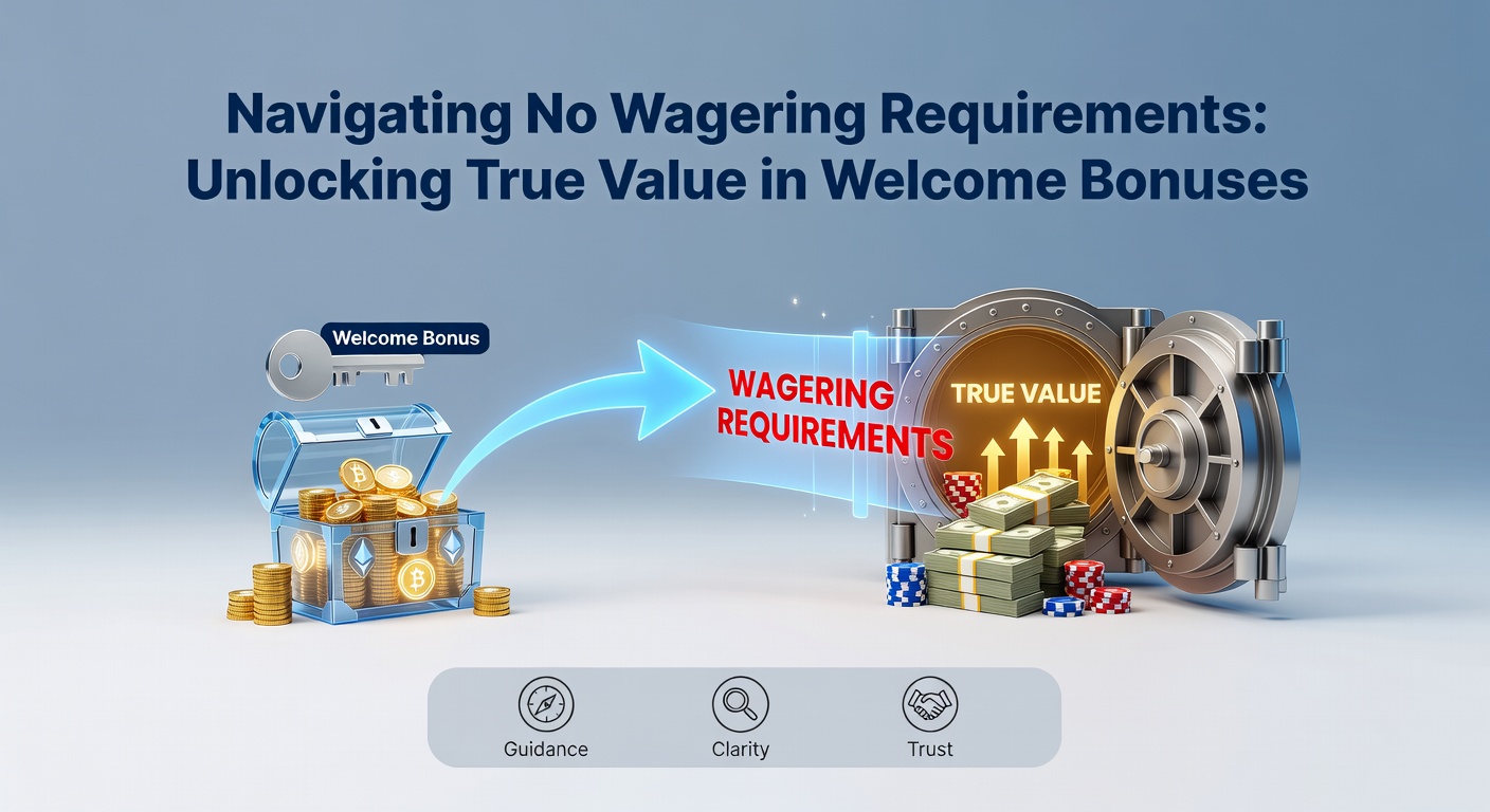 Close-up of a casino interface highlighting a no-wagering bonus claim button, with cash symbols flowing freely